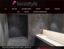 Tablet Screenshot of lavastyle.de